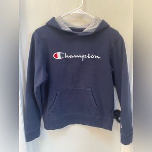 Champion hoodie sweater size XL teenage